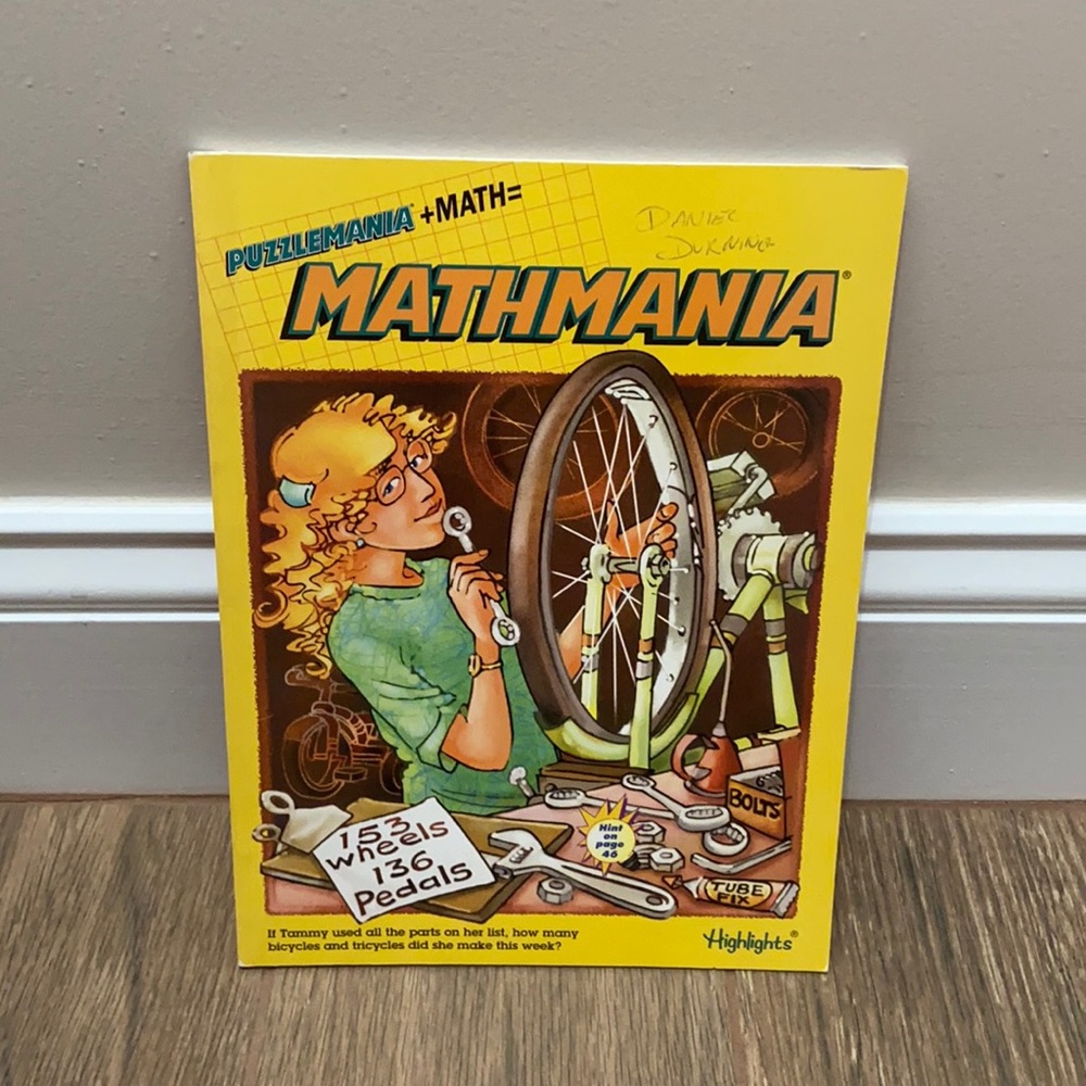 🧡 Highlights “Mathmania” activity book